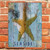 Nautical Beach Ocean Theme Underwater Starfish 12x16in Metal Sign Decorative Laundry Dorm Lounge Wall Decorations Tin Signs Coral And Sea Fish And Turtles Metal Plaque for Coffee Bar