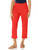 Gloria Vanderbilt Women's Amanda Pull On Capri, RED Spark