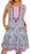 Boho Dresses for Women Summer Ethnic Beach Sleeveless Vintage Floral Flowy Pocket Tshirt Tank Sundresses(Purple,L)