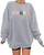HEBBE Nurse Sweatshirts for Women Nurse Life Oversized Sweatshirt Nursing School Pullover Tops Registered Nurse Tee Grey HEBBE Nurse Sweatshirts for Women Nurse Life Oversized Sweatshirt Nursing School Pullover Tops Registered Nurse Tee Grey