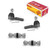 Metrix Premium 4PCS Outer Tie Rod End and Front Stabilizer Bar Link Kit ES416L, K700525 Fits Ford Thunderbird