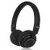 Wireless Bluetooth Over Ear Stereo Headphones with Microphone and Adjustable Headband (Black)