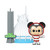 Funko Pop! Town: Walt Disney World 50th - Space Mountain and Mickey Mouse, Amazon Exclusive