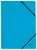Leitz A4 Recycle 100% Blue 39080035 Cardboard Folder with Elastics and No Flaps
