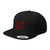 Custom Snapback Baseball Cap Snake Black Mambo A Embroidery Acrylic Flat Bill Hard Hat Snaps Black Design Only Custom Snapback Baseball Cap Snake Black Mambo A Embroidery Acrylic Flat Bill Hard Hat Snaps Black Design Only