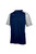 Mizuno Aerolite Crew Baseball Jersey, Navy-Grey, Medium