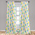 Ambesonne Pineapple Curtains, Colorful Doodle Food Design with Abstract Patterns Stripes Dots and Rhombuses, Window Treatments 2 Panel Set for Living Room Bedroom, Pair of - 28" x 63", Teal Yellow