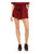 Michael Michael Kors Womens Polka Dot Pleated Dress Shorts Red 12