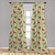 Ambesonne Deer Window Curtains, Damask Pattern and Ornate Christmas Themed Animal Silhouettes, Lightweight Decor 2-Panel Set with Rod Pocket, Pair of - 28" x 63", Olive Green Pale Green