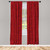 Ambesonne Abstract Curtains, Abstract Pattern in Vibrant Color with Geometrical Shapes Modern Grid on Black, Window Treatments 2 Panel Set for Living Room Bedroom, Pair of - 28" x 63", Black Red