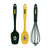 The Sports Vault NFL Green Bay Packers 3-Piece Kitchen Utensil Set