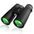 12X42 HD Binoculars for Adults PRONITE Compact Binoculars Telescope with BAK4 Prism FMC Lens for Bird Watching Travelling Hunting Sports Events
