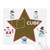 Mathematical Geometric Space Cube Christmas Snowman Family Star Mouse Pad