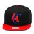 Mitchell & Ness Los Angeles Clippers Snapback Hat Adjustable Cap - Black/Red/Royal/Hardwood Classics/Throwback