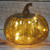 CFDECOR Mercury Glass Pumpkin Light with Timer, with 10 Fairy Lights Inside, Battery Operated Led Pumpkin Light, Ideal for Halloween Fall Decoration, Thanksgiving Rustic Decor, Xmas Decor (Chocolate)