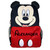 The Trendy Turtle Personalized Backpack made from Disney Mickey Mouse Face Back to School or Travel Book Bag Backpack - 16 inches