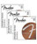 Fender Phosphor Bronze Acoustic Guitar Strings, Ball End, 60L .012-.053 Gauges, 3-Pack