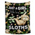 Cute Sloth Blanket,Sloth Gifts for Sloths Lovers Gifts,Flannel Throw Blanket Lightweight Blankets,Just a Girl Who Loves Sloths Soft Plush Blanket for Couch Sofa Camping,40"x50"-Throw Size for Kids