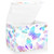 RunningBear Butterfly Rainbow Large Storage Bins with Lid Collapsible Storage Bin Closet Storage Bins Foldable Fabric Cube for Closet Shelf Car
