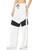 Reebok Workout Ready Meet You There Wide Leg Pant, White, 1X16W