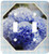 3dRose LSP_56219_2 Diamonds with Blue Hydrangea Flowers-Romantic Floral Print Double Toggle Switch