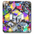 3dRose lens Art by Florene - Abstract Designs - Image of Ice Cubes Multicolor Painting - double toggle switch (lsp_307719_2)