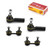 Metrix Premium 4PCS Outer Tie Rod End and Front Stabilizer Bar Link Kit ES2382, K90124 Fits Chevrolet Prizm, Toyota RAV4, Toyota Corolla