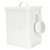 Box washing laundry lint bin laundry soap dispenser container laundry room dispenser makeup container flour containers iron laundry bucket with cover Beads white