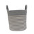 Cabilock woven storage basket nursery laundry hamper cotton rope storage basket closet storage bins laundry storage basket toy storage basket cotton rope laundry basket clothes storage box