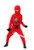 Charades Kid's Ninja Avenger Childrens Costume, red, X-Large