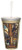 Tree-Free Greetings cc33207 Vintage Utah Bear Cubs in Tree by Paul A. Lanquist Artful Traveler Double-Walled Cool Cup with Reusable Straw, 16-Ounce