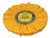 Zephyr AWY 58-8 MT Yellow Airway Mill Treat Buffing Wheel