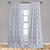 Ambesonne Paisley Window Curtains, Abstract Backgrounded Hand Drawn Style Pattern with Flowers Leaves and Buds, Lightweight Decor 2-Panel Set with Rod Pocket, Pair of - 28" x 95", White and Black