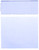 250 Computer Check Paper -Blank Stock Check Paper - Check on Top Blue Pinstripe
