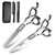 XUANFENG Salon 6 inch Professional Hair Scissors Japan 440C Hair Cutting Scissors Thinning Shears Barber Salon for Hairdresser (Set)
