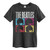 The Beatles T Shirt Hard Days Night Band Logo Official Amplified Unisex Charcoal Size XXL