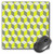 3dRose Isometric Cube Pattern Yellow White Grey Geometric Art - Mouse Pads (mp-371010-1)