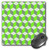3dRose Isometric Cube Pattern Lime White Grey Geometric Art - Mouse Pads (mp-371430-1)