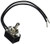 Morris 70050 Medium Duty Toggle Switch, SPST, On-Off, 6" Leads with On-Off Plate