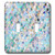 3dRose LSP_275455_2 Image of Small Blue Teal Luxury Elegant Mermaid Scales Glitter Toggle Switch