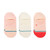 Stance Absolute No Show Socks [3 Pack] (Medium, Peach)