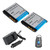 Amsahr FE1-2CT Digital Replacement Battery PLUS Battery Travel Charger for Sony NPFE1, Cyber-Shot with Lens Accessories Pouch (Gray)