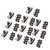 uxcell 20 Pcs 2 Position Straight 6P DPDT Micro Slide Switch Latching Toggle Switch