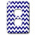 3dRose LSP_110746_6 Chevron Pattern Navy Blue and White Zigzag 2 Plug Outlet Cover, Multicolor