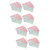 MAGICLULU 40 Pcs Folder Clear Document Bag A4 File Pouch File Storage Bag Clear Poly Envelopes Files Document Envelope Colored Envelopes Plastic File Container Abs Student Waterproof Bag Pp