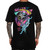 Sullen Men's Muerte Premium Short Sleeve T Shirt Jet Black 3XL