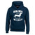 shop4ever Real Men Play with Their Weiner Funny Dachshund Dog Hoodie Sweatshirts X-Large Navy