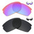 Mryok+ 2 Pair Polarized Replacement Lenses for Oakley Carbon Shift Sunglass - Cobalt Rose/Stealth Black