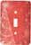 3dRose lsp_28072_1 Red Christmas Tree and Snowflakes Toggle Switch Multi-Color