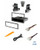 ASC Audio Car Stereo Dash Install Kit and Wire Harness for installing an Aftermarket Single Din Radio for Select Acura Honda Vehicles - Compatible Vehicles Listed Below